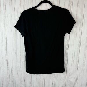 Reformation Jeans Classic Black Tee Xs